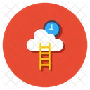 Efforts Cloud Computing Cloud Storage Icon