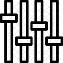 Egaliseur Parametres Reglages Icône
