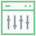 Égaliseur d'écran  Icône