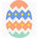 Egg Easter Boho Icon