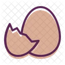 Egg Hatch Easter Icon