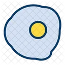 Omlet Fry Egg Healthy Food Icon