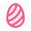 Egg Stripes Icon