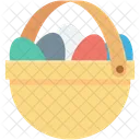 Egg Basket Bucket Icon