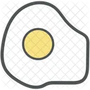 Egg Fried Breakfast Icon