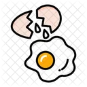 Egg Breakfast Frying Icon