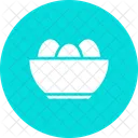 Egg Bowl Basket Icon