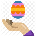 Egg Hand Culture Icon