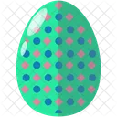 Dotted Egg Decoration Icon
