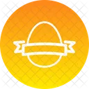 Egg Easter Ribbon Icon