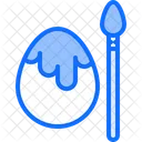 Egg Easter Egg Brush Icon