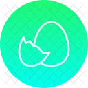 Egg Hatch Easter Icon