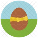 Chocolate Easter Egg Icon