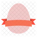 Egg Easter Ribbon Icon