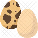 Egg Quail Food Icon