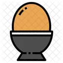 Egg Food Ingredient Icon