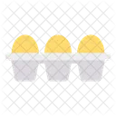 Egg Tray Omelette Icon