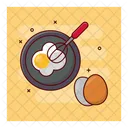 Egg Omelet Pan Icon