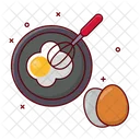 Egg Omelet Pan Icon