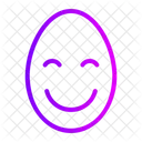 Egg Happy Smile Icon