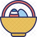 Bowl Brownies Cookies Icon