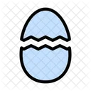 Egg Broken Halloween Icon