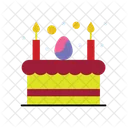 Egg Cake Food Pastry Icon