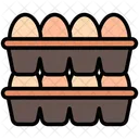 Egg Carton Eggs Egg Icon
