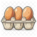 달걀 상자  아이콘