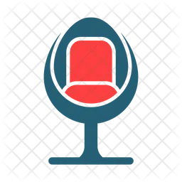 Egg chair  Icon