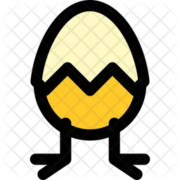 Egg Chicken Foot  Icon