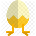 Egg Chicken Foot Icon