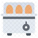 Egg Cooker Electronics Shop Icon