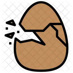 Egg Cracked  Icon