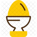 Egg Cup Holder Breakfast Icon