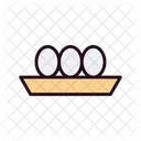 Egg Dish Eggs Food Icon
