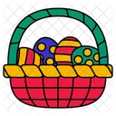 Easter Decoration Egg Icon