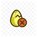 Egg Free Icon