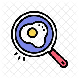 Egg Fried  Icon