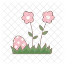 Egg Hunt Easter Egg Garden Icon