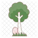 Egg Hunt Easter Egg Tree Icon
