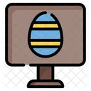 Egg Hunt Hunt Signaling Icon