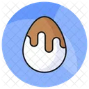 Egg Chocolate Caramel Icon