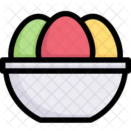 Egg In Bowl  Icon