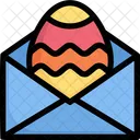 Egg In Envelope  Icon