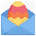 Egg In Envelope  Icon