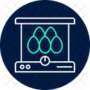 Egg Incubator Farm Icon