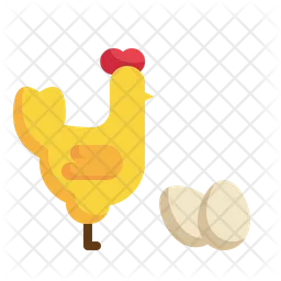 Egg Laying Chicken  Icon