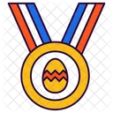 Egg Medal Easter Icon
