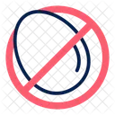 Egg not allowed  Icon